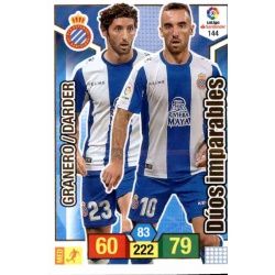 Granero - Darder Espanyol 144 Adrenalyn XL La Liga Santander 2018-19