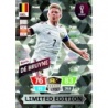 Venta Cromos Kevin De Bruyne Limited Edition Belgium Adrenalyn XL Fifa World Cup Qatar 2022 Limited Edition