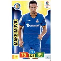 Maksimovic Getafe 151 Adrenalyn XL La Liga Santander 2018-19