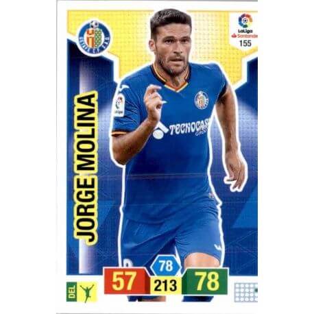 Jorge Molina Getafe 155 Adrenalyn XL La Liga Santander 2018-19