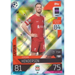 Jordan Henderson Liverpool Crystal Captain 37