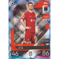 Diogo Jota Liverpool Crystal 42