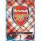 Team Badge Arsenal Crystal 82