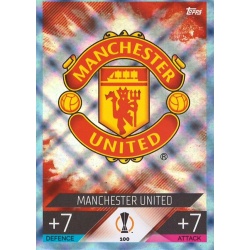 Team Badge Manchester United Crystal 100