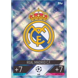 Team Badge Real Madrid Crystal 118