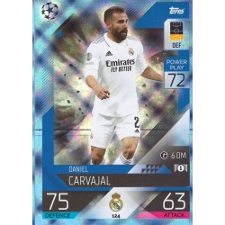 Daniel Carvajal Real Madrid Crystal 124