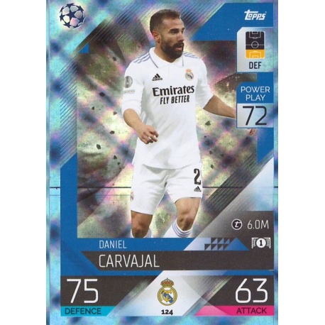 Daniel Carvajal Real Madrid Crystal 124