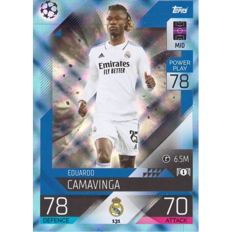 Eduardo Camavinga Real Madrid Crystal 131