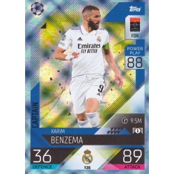 Karim Benzema Real Madrid Crystal Captain 135