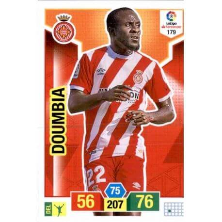 Doumbia Girona 179 Adrenalyn XL La Liga Santander 2018-19