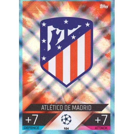 Team Badge Atlético Madrid Crystal 154