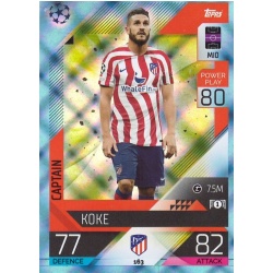 Koke Atlético Madrid Crystal Captain 163