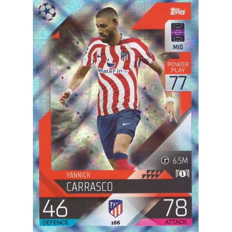 Yannick Carrasco Atlético Madrid Crystal 166