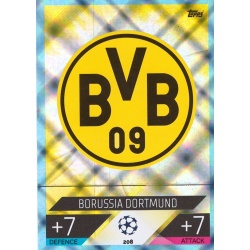 Team Badge Borussia Dortmund Crystal 208