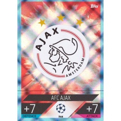 Team Badge AFC Ajax Crystal 244