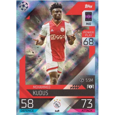 Mohammed Kudus AFC Ajax Crystal 248