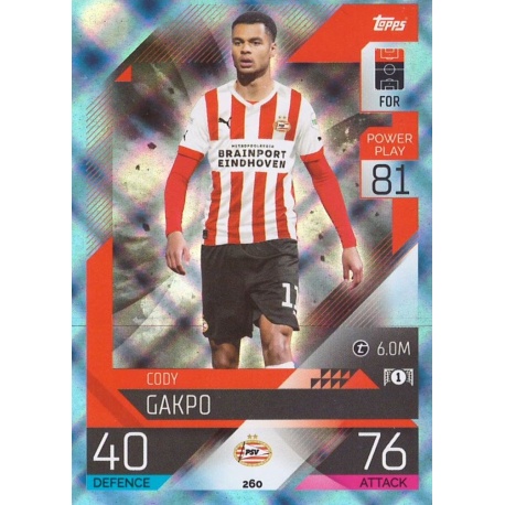 Cody Gakpo PSV Eindhoven Crystal 260