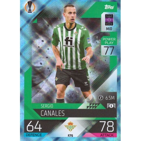Sergio Canales Real Betis Crystal 275