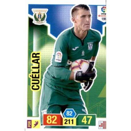 Cuellar Leganés 199 Adrenalyn XL La Liga Santander 2018-19