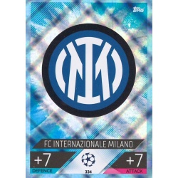 Team Badge Inter Milan Crystal 334