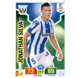 Jonathan Silva Leganés 203 Adrenalyn XL La Liga Santander 2018-19