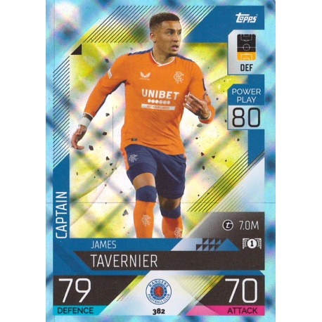 James Taverner Rangers Crystal Captain 382