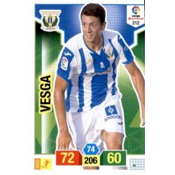 Vesga Leganés 212 Adrenalyn XL La Liga Santander 2018-19