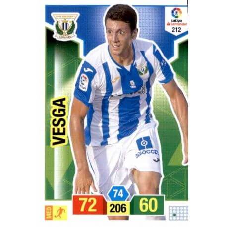 Vesga Leganés 212 Adrenalyn XL La Liga Santander 2018-19