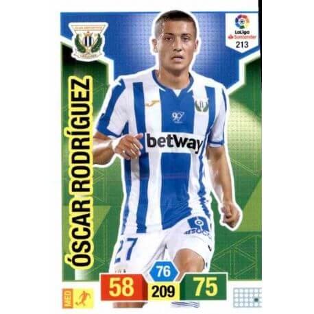 Oscar Rodriguez Leganés 213 Adrenalyn XL La Liga Santander 2018-19