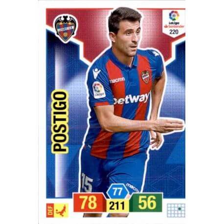 Postigo Levante 220 Adrenalyn XL La Liga Santander 2018-19