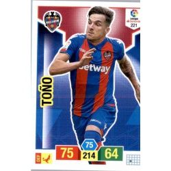 Toño Levante 221 Adrenalyn XL La Liga Santander 2018-19