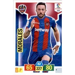 Morales Levante 222 Adrenalyn XL La Liga Santander 2018-19