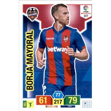 Borja Mayoral Levante 227 Adrenalyn XL La Liga Santander 2018-19