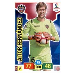 Aitor Fernández Levante 228 Adrenalyn XL La Liga Santander 2018-19