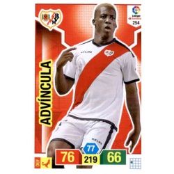 Advíncula Rayo Vallecano 254 Adrenalyn XL La Liga Santander 2018-19