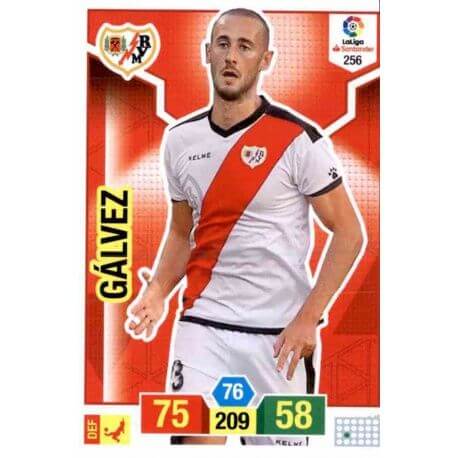 Gálvez Rayo Vallecano 256 Adrenalyn XL La Liga Santander 2018-19