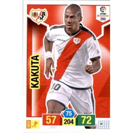 Kakuta Rayo Vallecano 260 Adrenalyn XL La Liga Santander 2018-19