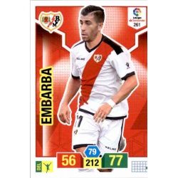 Embarba Rayo Vallecano 261 Adrenalyn XL La Liga Santander 2018-19