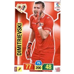 Dimitrievski Rayo Vallecano 264 Adrenalyn XL La Liga Santander 2018-19