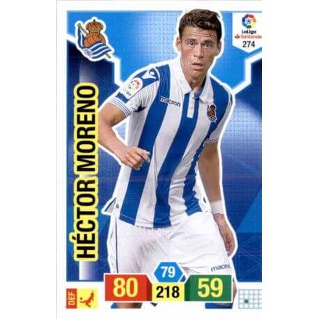 Hector Moreno Real Sociedad 274 Adrenalyn XL La Liga Santander 2018-19