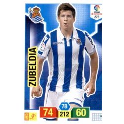Zubeldia Real Sociedad 278 Adrenalyn XL La Liga Santander 2018-19