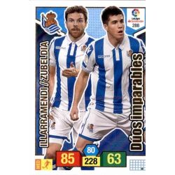 Illarramendi - Zubeldia Real Sociedad 288 Adrenalyn XL La Liga Santander 2018-19