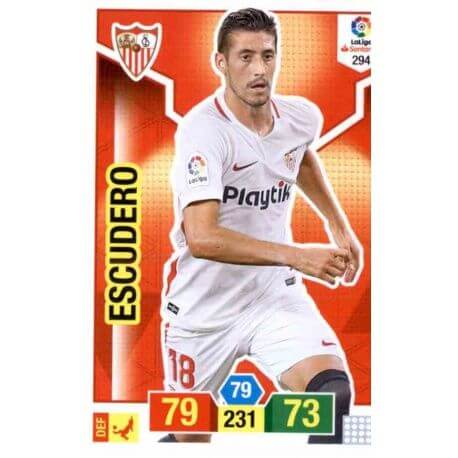 Escudero Sevilla 294 Adrenalyn XL La Liga Santander 2018-19