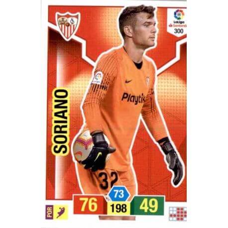 Soriano Sevilla 300 Adrenalyn XL La Liga Santander 2018-19