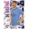 Sale Cards De Bruyne Team of the Season 21-22 Topps Champions League 2022/23 Stickers