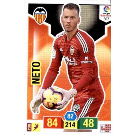 Neto Valencia 307 Adrenalyn XL La Liga Santander 2018-19