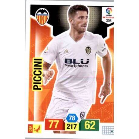 Piccini Valencia 308 Adrenalyn XL La Liga Santander 2018-19