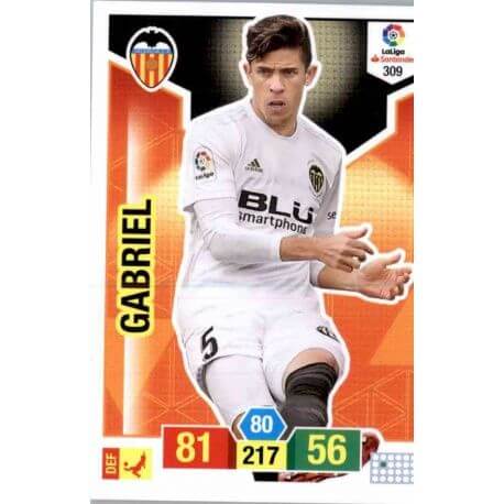 Gabriel Valencia 309 Adrenalyn XL La Liga Santander 2018-19