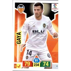 Gaya Valencia 311 Adrenalyn XL La Liga Santander 2018-19