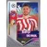 Comprar Cromo Rodrigo De Paul Atlético Madrid Topps Champions League 2022/23 Stickers